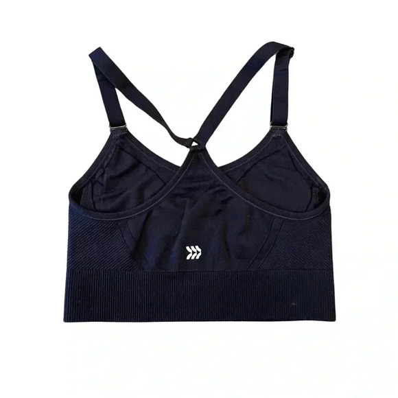 All in Motion Women’s Racerback Sports Bra Black Size Medium - Picture 2 of 5